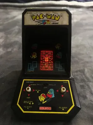 Vintage 1981 MIDWAY Coleco Pacman Tabletop With BOX • $175