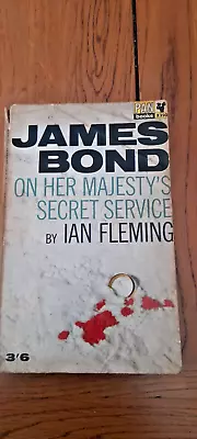 £2.99 • Buy James Bond On Her Majesty's Secret Service By Ian Fleming. PAN Books 1965