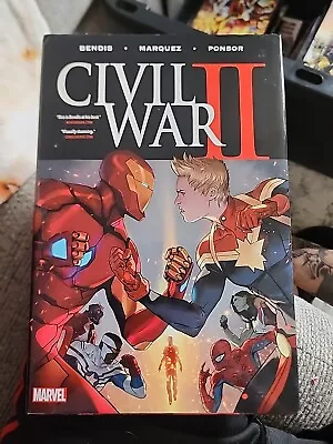 Marvel Civil War II Graphic Novel Comic Book HC Bendis • $19.99