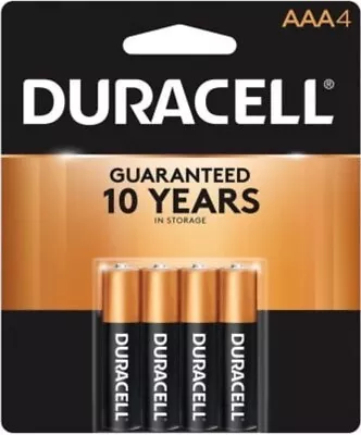 Duracell 4 Pack AAA Batteries *NEW* Expiration March 2031!! • $7