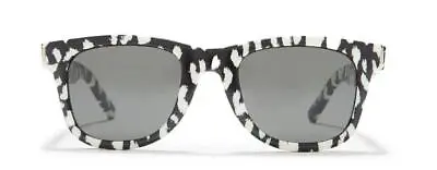 Ysl Saint Laurent White Black Cheetah Print Sunglasses Sl 51 005 • $63.95