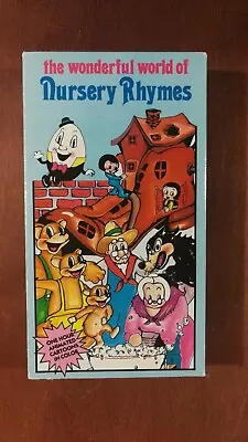 The Wonderfull World Of Nursery Rhymes (vhs) • $9.99