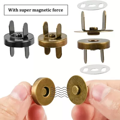 40Sets/Box Magnetic Button Snap Clasps 14/18mm Fasteners Closures For Purse Bag • $13.95
