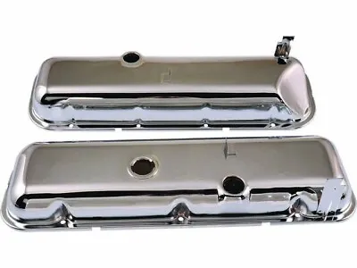 Big Block Chevy Chevelle Camaro Chrome Valve Covers W/ Booster Notch 396 427 454 • $69.99