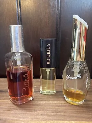 VTG Aramis .25oz Ciara 80 Strength Pascalle Cologne Spray Unboxed Lot Of 3 • $26.50