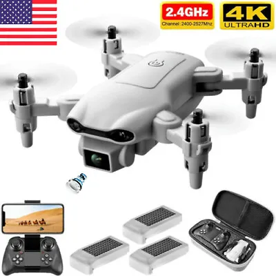 2024 New RC Drone 4k HD Wide Angle Camera WIFI FPV Drone Dual Camera Quadcopter • $42.99