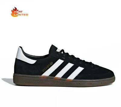 Adidas Handball Spezial Black Gum Sneaker New Sneakers Men's Casual Shoes • £101