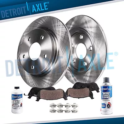 Rear Brake Rotors + Ceramic Pads For 2006 2007 2008 2009 2010 - 2015 Mazda 5 • $75.45