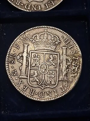 Carlos IV 8 Reales 1795 Mexico Fm EBC • £135