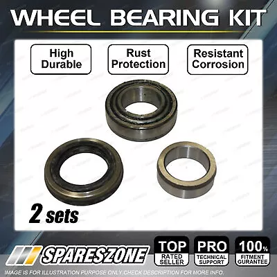 2 Front Wheel Bearing Kit For Chevrolet Corvette C1 C2 C3 Impala 5.4 7.0L 62-69 • $127.95