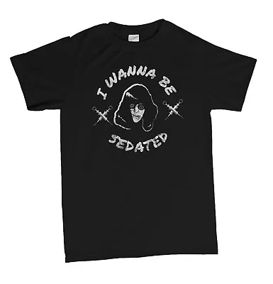 RAMONES – I Wanna Be Sedated Inspired T Shirt Ramones T-Shirt • £19.99