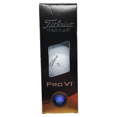 New Set Of 3 Titleist Pro V1 GOLF BALLS #1 Ball In Golf BRAND NEW • $23.90