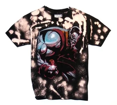 Marvel Colossus X Men Custom Bleach Black T Shirt Size Small • $3.99