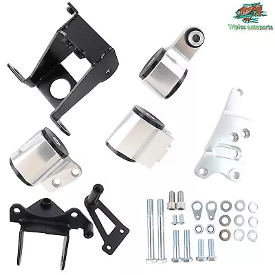 New Billet Engine Motor Mount Swap Kit For 06-11 Honda Civic Si K20 K24 FA FG FD • $113.88