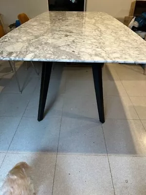 Nic Scali 8 Seater Marble Dining Table  *** $1200 ONO CASH ONLY ON PICK UP **** • $1200