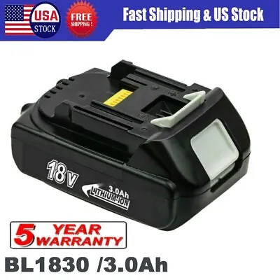 18V Battery 18 Volt For Makita LXT BL1815 BL1830 Li-ion Cordless 194204-5 3.0Ah • $16.89