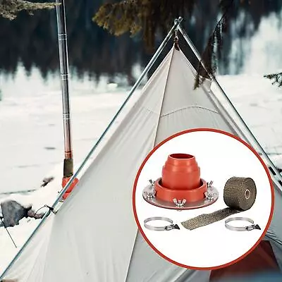 Tent Stove Jack High Temp Outdoor Camping For Wood Burner Bell Tent Yurt • $60.43