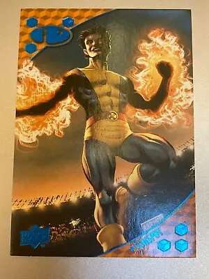 2017 Upper Deck Marvel Premier Sunspot Blue Foil /50 • $19.99