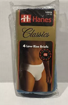 Hanes Vintage 1993 Classics 4 Low Rise Briefs Men’s Large • $80