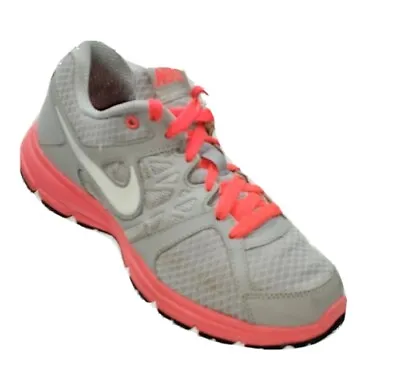 Nike Air Relentless 2 Womens Sz 7.5 Gray Pink Running Walking Shoes Lace Up (F11 • $30.76