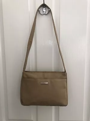 £10 • Buy Jane Shelton Camel Coloured Leather Hand Bag