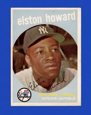 1959 Topps Set-Break #395 Elston Howard EX-EXMINT *GMCARDS* • $0.79