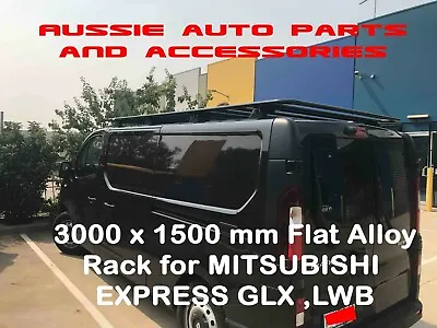 $1538.99 • Buy Alloy Roof Rack Flat Platform Roof Rack 3000X1500mm 4MITSUBISHI Express GLX,LWB