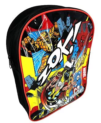 Marvel Children’s Superheroes Backpack Ideal For School. With Spiderman Thor • £7.99