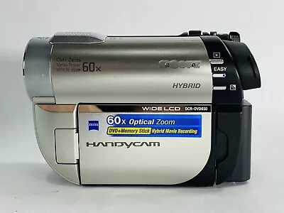 Sony Handycam DCR-DVD650 Mini DVD Camcorder Tested Working❗️ No Charger❗️ • $59.99
