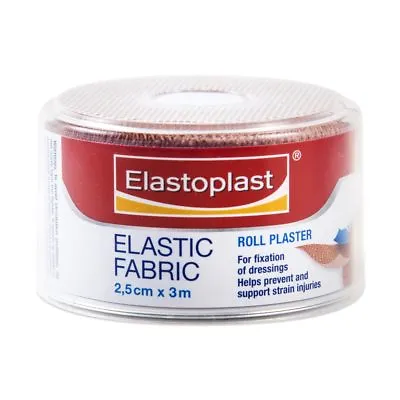 Elastoplast Elastic Fabric Roll Plaster 2.5cmx3m • £7.94
