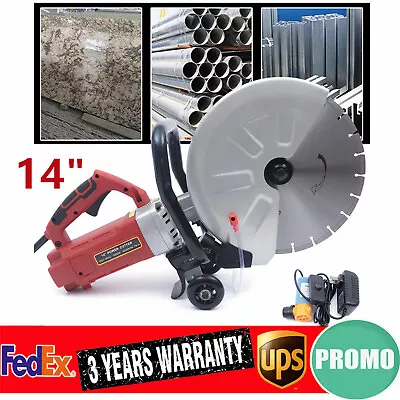 14  Electric Concrete Cut Off Saw Circular Masonry Paver Wet/Dry Cutter 5500rpm • $169.10