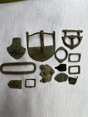 £40 • Buy Belt Buckle Lot/ Metal Detecting Finds/medieval