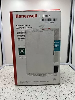 £37.49 • Buy Honeywell HRFR3 Air Purifier HEPA Allergen Remover Filter, 3 Filters, Type R