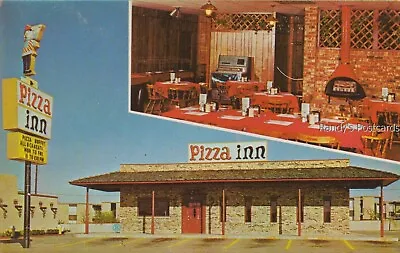 Postcard Pizza Inn Muskogee Oklahoma OK 1973 A18 • $3.99