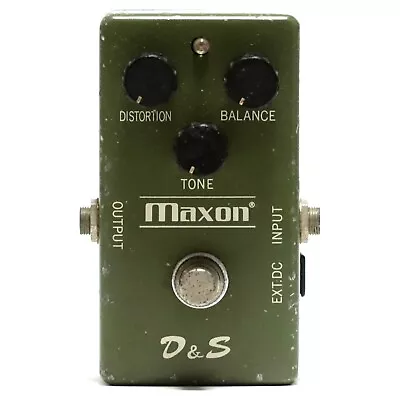 Maxon D&S Distortion Sustainer 70's (Late Type) Pedal - Body Slightly Damaged • $69.99