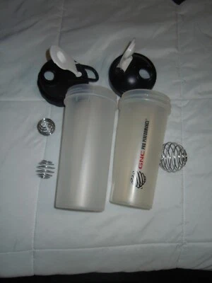 $19.99 • Buy Shaker/mixer Bottles- Wisk-blender Bottles-protein Shakes-clear-bpa Free-gnc