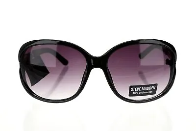 $52.25 • Buy Steve Madden 254321 Womens SM893131 Round Sunglasses Black/Purple