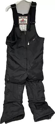 Choko Extreme Snow Pants Black Bibs Snowmobile Ski Waterproof Overalls Men’s L • $35