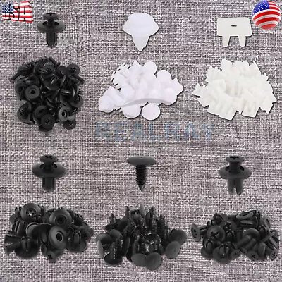 150pc Set Plastic Rivets Fender Bumper Push Pin Clips For Chrysler Jeep Lincoln • $9.99