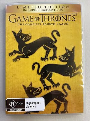 GAME OF THRONES Season 4 -  DVD R4 • $11.90