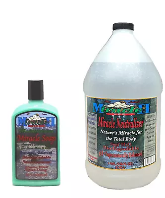 Miracle II Neutralizer Liquid Gallon & 22oz Moisturizing Soap - Skin Treatment • $88.95