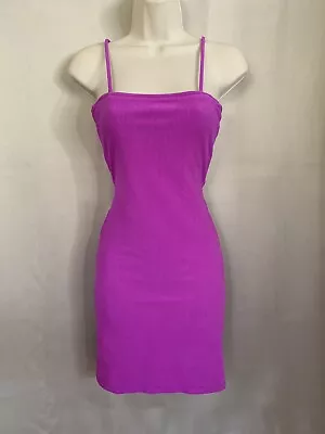 Fashion Nova Meeting The Standard Dress Magenta Size Small Mini Vegas Club Sexy  • $15