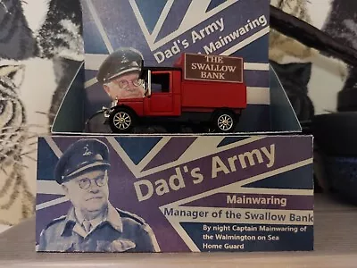 Dads Army Diecast Vehicle Code 3 & Storage  Box With Plinth • £11