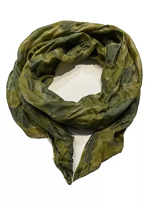 WWII Pattern U.S. ARMY PARACHUTE CAMO TYPE SCARF FOR PARATROOPERS D-DAY 90 X35  • $29.95