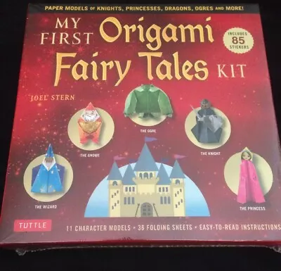 My First Origami Fairy Tales Kit: Paper Models Of Knights Princesses Dragons.. • $12