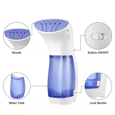 £19.99 • Buy Hand Held Clothes Garment Steamer Upright Iron Portable Travel 950W Fast Heat UK
