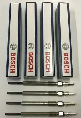 £37.99 • Buy 4x Bosch Glow Plugs For Fiat Fiorino 1.3 Multijet O/E Quality 