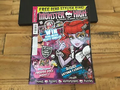 Rare 2013 Monster High Dolls Collector Magazines Comics Issue 07 With Poster • $18.48