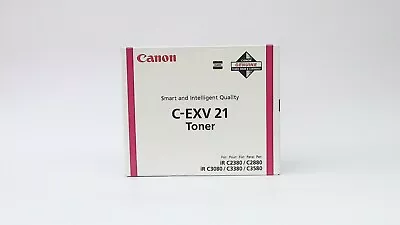 Canon C-EXV 21 Toner (MAGENTA) Genuine  • £30