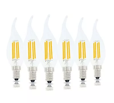 E14 LED Bulb European Base 4W LED Chandelier Light Bulbs Dimmable 40W Equival • $27.89